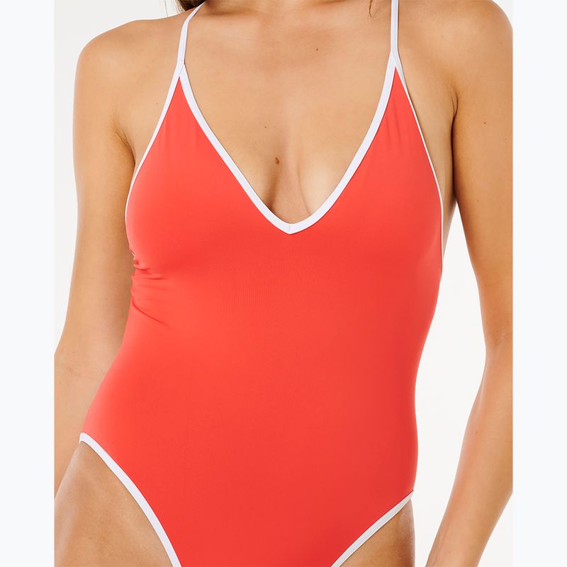 Strój pływacki jednoczęściowy Rip Curl Classic Surf red 5