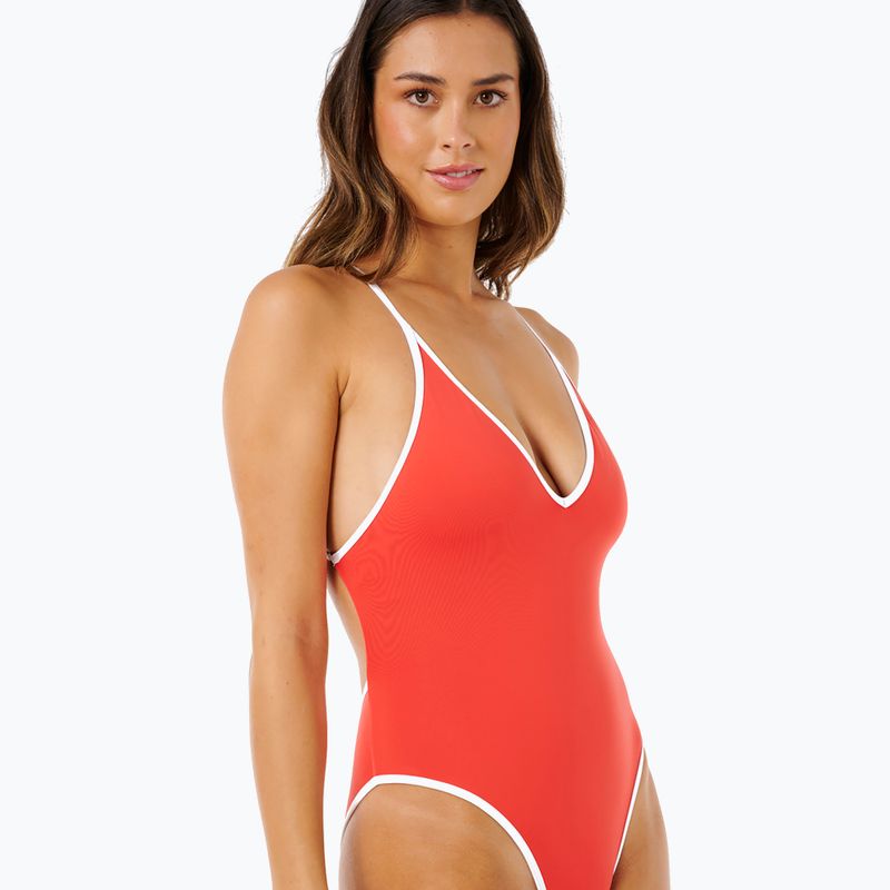 Strój pływacki jednoczęściowy Rip Curl Classic Surf red 6
