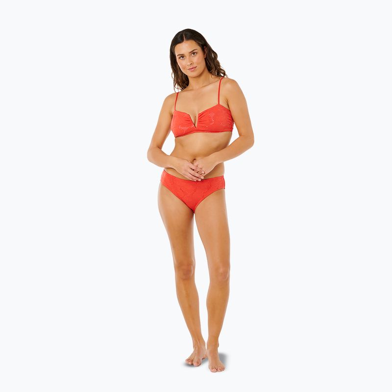 Góra od stroju kąpielowego Rip Curl Oasis Multi Fit Bandeau red 2