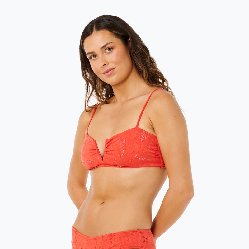 Góra od stroju kąpielowego Rip Curl Oasis Multi Fit Bandeau red 4