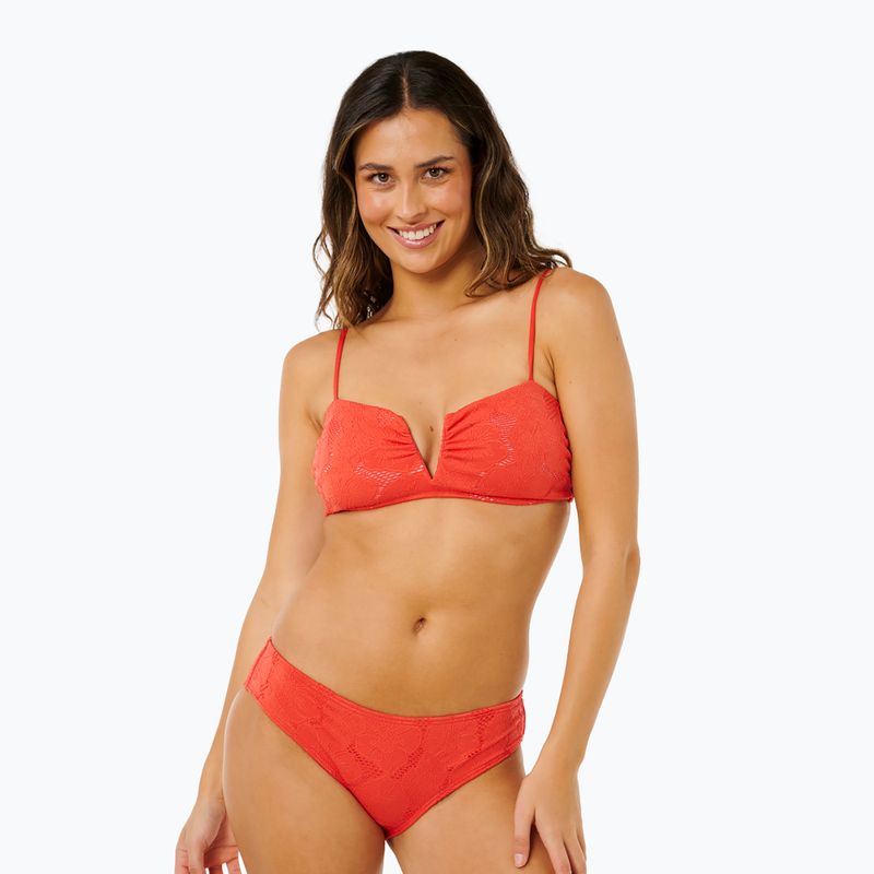Góra od stroju kąpielowego Rip Curl Oasis Multi Fit Bandeau red 5