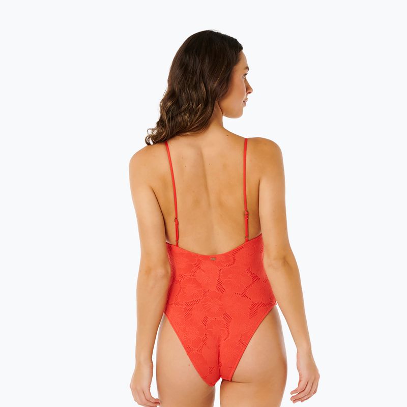 Góra od stroju kąpielowego Rip Curl Oasis V Wire Multi Fit red 3
