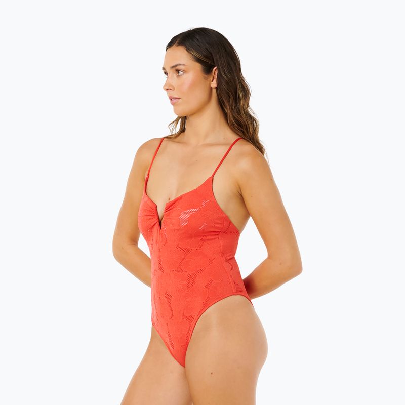 Góra od stroju kąpielowego Rip Curl Oasis V Wire Multi Fit red 4