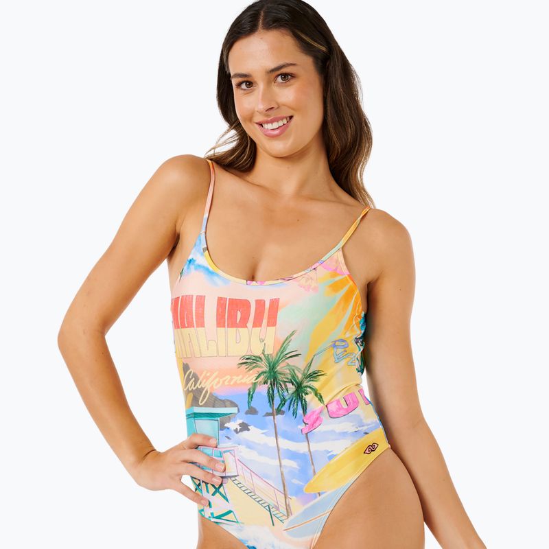 Dół od stroju kąpielowego Rip Curl Hotel Malibu Cheeky multicolor 5