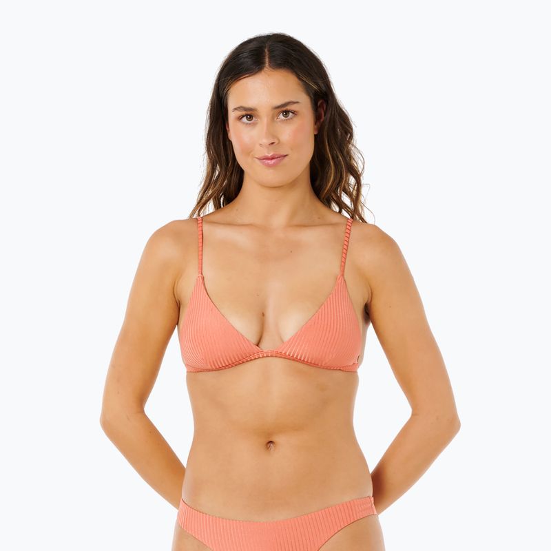 Góra od stroju kąpielowego Rip Curl Luxe Surf Fixed Tri red