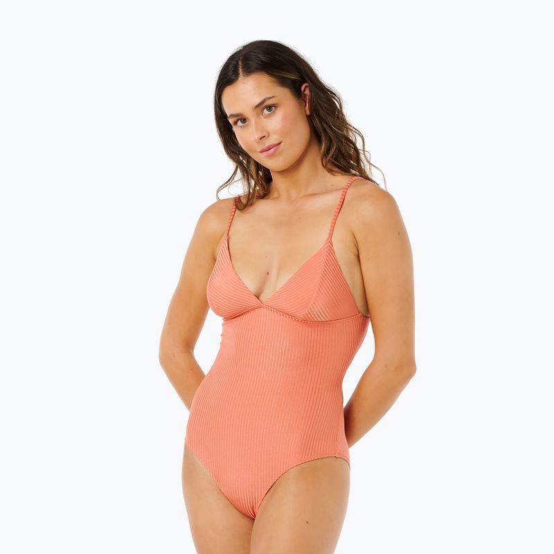 Strój kąpielowy jednoczęściowy damski Rip Curl Luxe Surf Good red 4