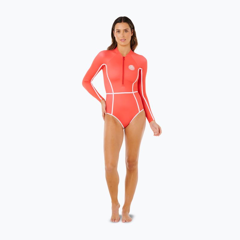 Strój pływacki jednoczęściowy damski Rip Curl Classic Surf Ls Surf Suit red 2