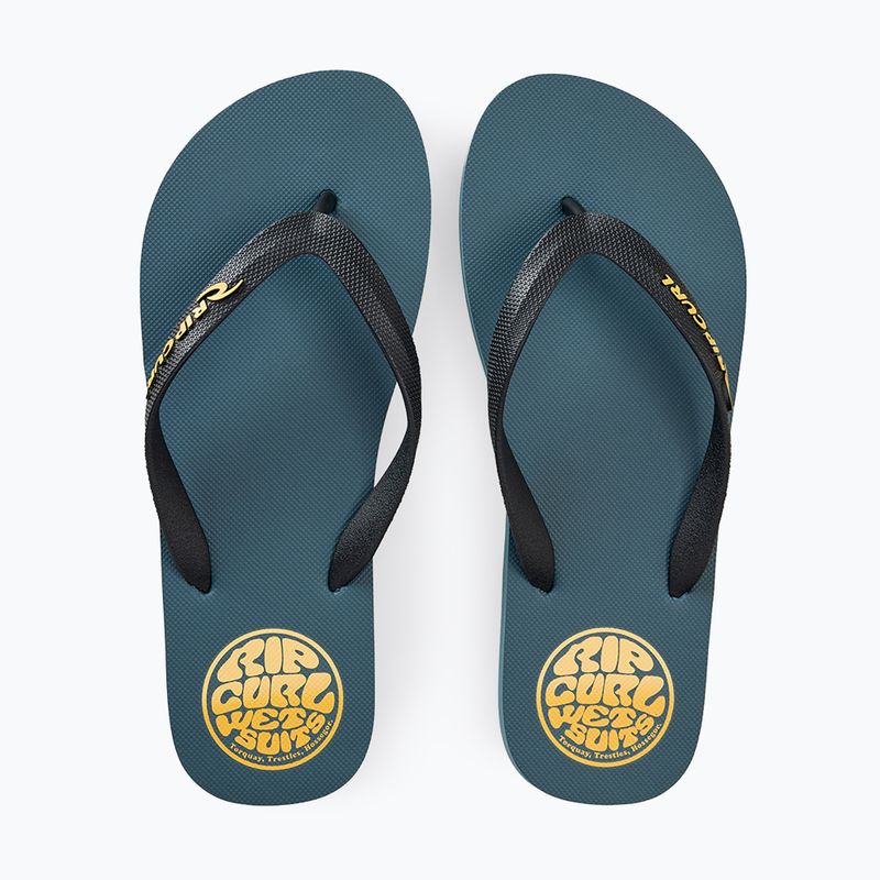 Japonki męskie Rip Curl Icons of Surf Bloom Open Toe moss 5