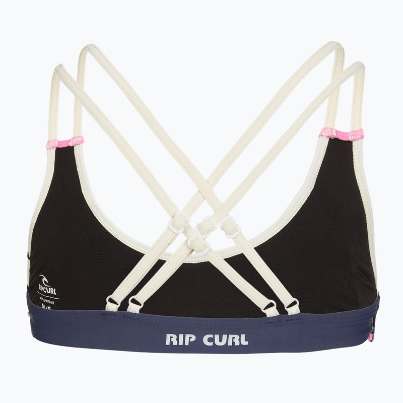 Strój kąpielowy dwuczęściowy dziecięcy Rip Curl Surf Revival Bikini navy 4