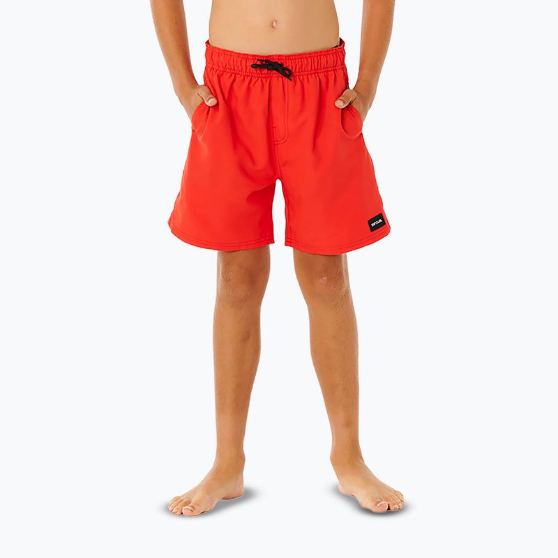 Szorty kąpielowe dziecięce Rip Curl Offset Volley red 13