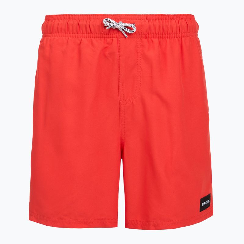 Szorty kąpielowe dziecięce Rip Curl Offset Volley red 7