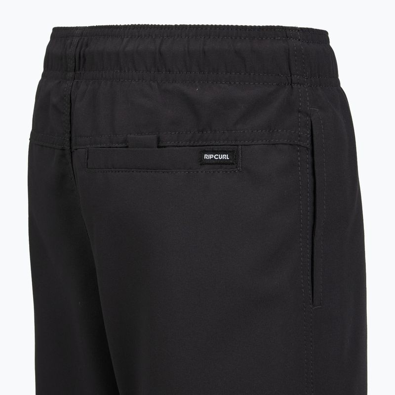 Szorty kąpielowe dziecięce Rip Curl Offset Volley black 4