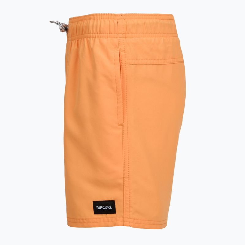Szorty kąpielowe dziecięce Rip Curl Offset Volley mandarin zest 9