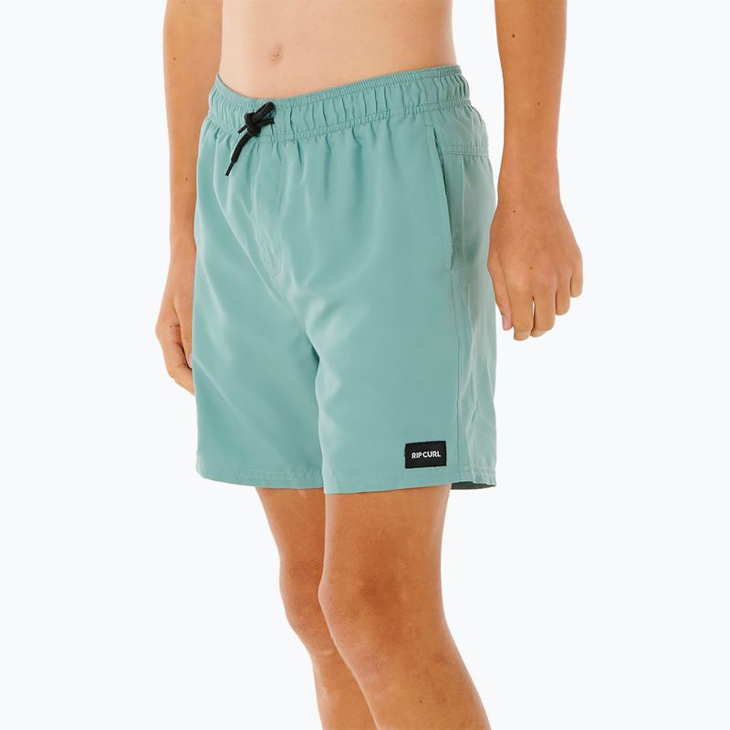 Szorty kąpielowe dziecięce Rip Curl Offset Volley blue lagoon 4