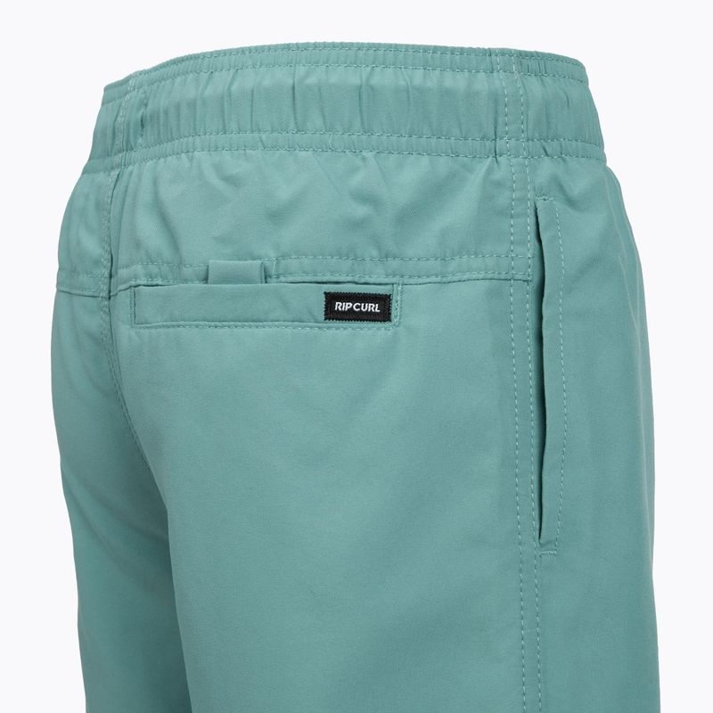 Szorty kąpielowe dziecięce Rip Curl Offset Volley blue lagoon 10