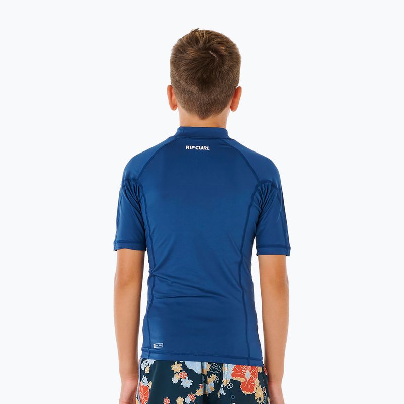 Koszulka do pływania dziecięca Rip Curl Waves Upf light navy 3