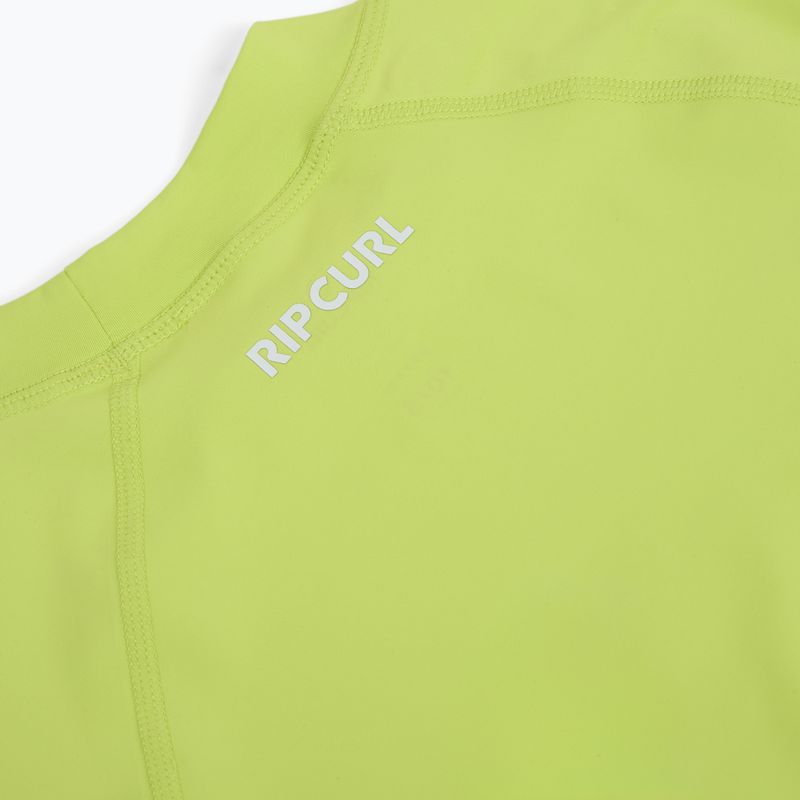 Koszulka do pływania dziecięca Rip Curl Waves Upf lime 4