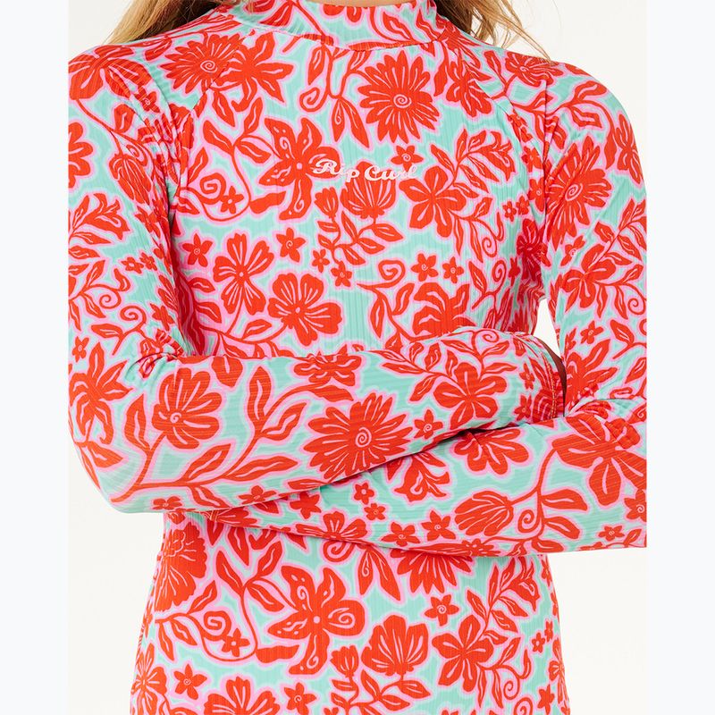 Strój pływacki jednoczęściowy dziecięcy Rip Curl Sunshine Upf Surfsuit mint haze 3