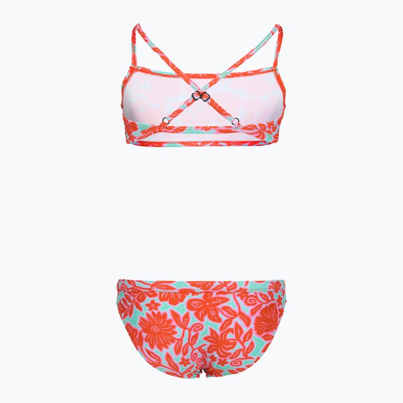 Strój kąpielowy dwuczęściowy dziecięcy Rip Curl Sunshine Squad 3P Set bright red 8