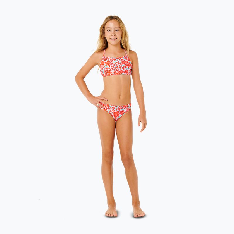 Strój kąpielowy dwuczęściowy dziecięcy Rip Curl Sunshine Squad 3P Set bright red 2