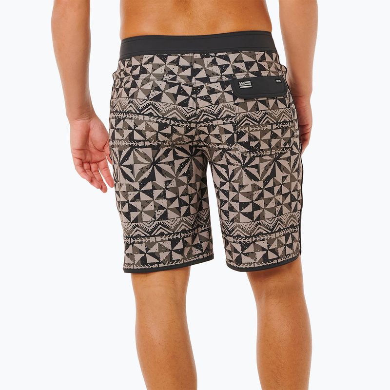 Szorty kąpielowe męskie Rip Curl Mirage Big Tapa military green 3