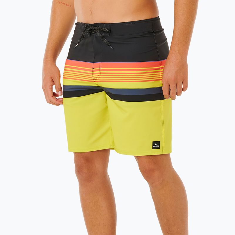 Szorty kąpielowe męskie Rip Curl Mirage Day Breaker 19 neon lime 4