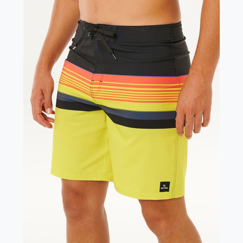 Szorty kąpielowe męskie Rip Curl Mirage Day Breaker 19 neon lime 5