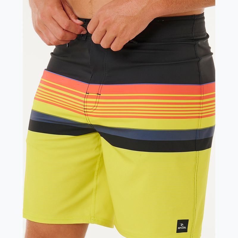 Szorty kąpielowe męskie Rip Curl Mirage Day Breaker 19 neon lime 6
