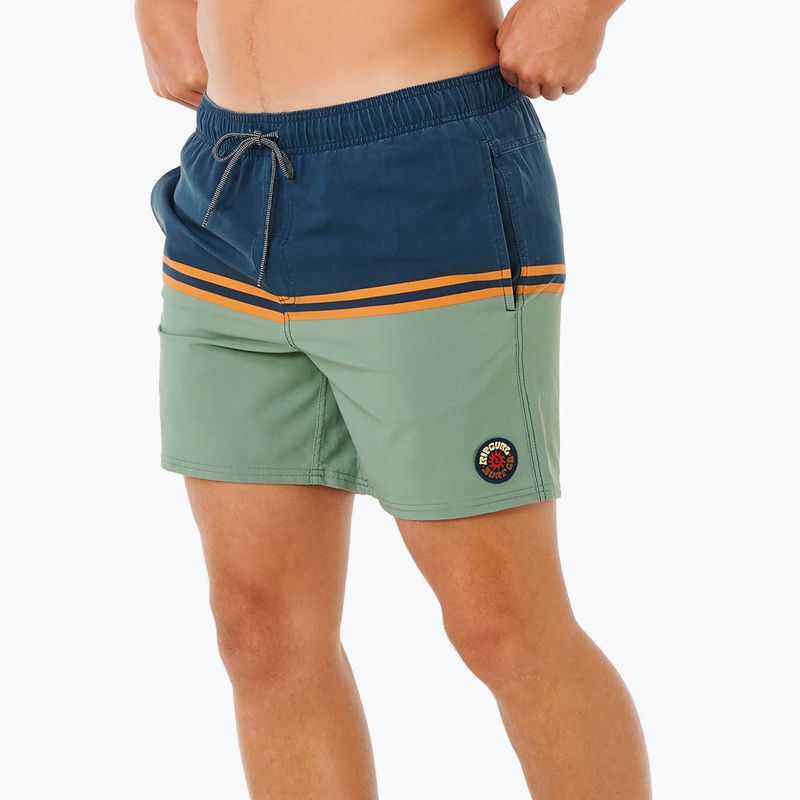 Szorty kąpielowe męskie Rip Curl Combine Volley moss 5