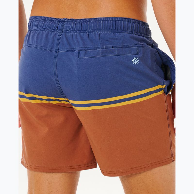 Szorty kąpielowe męskie Rip Curl Combine Volley baked clay 5
