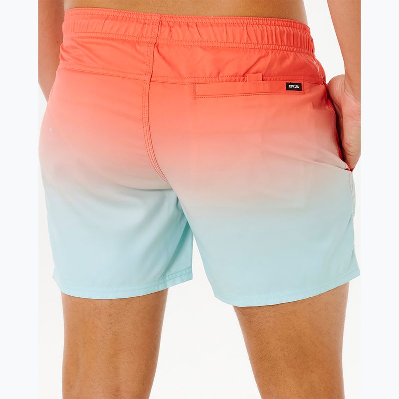Szorty kąpielowe męskie Rip Curl Offset Fade Volley aqua 6