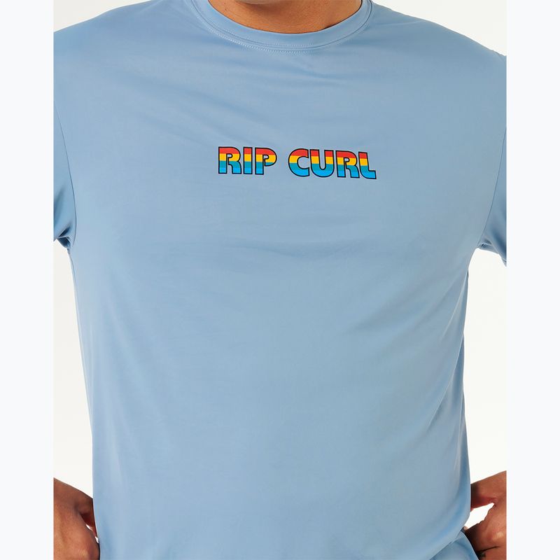 Koszulka do pływania męska Rip Curl Icons Of Surflite Upf faded denim 6