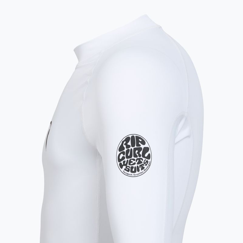 Longsleeve do pływania męski Rip Curl Waves Upf Perf white 5