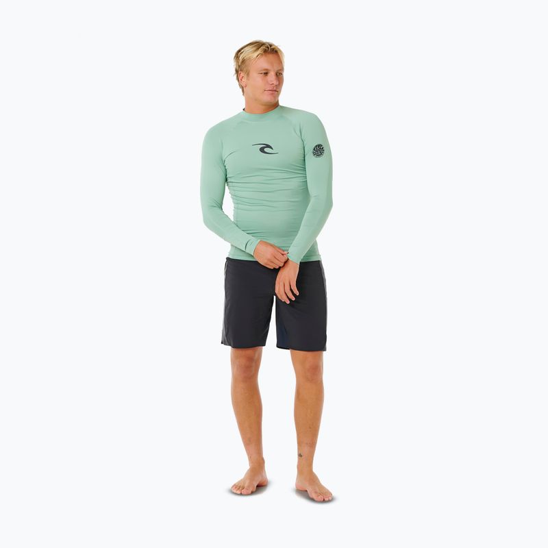 Longsleeve do pływania męski Rip Curl Waves Upf Perf aloe 2