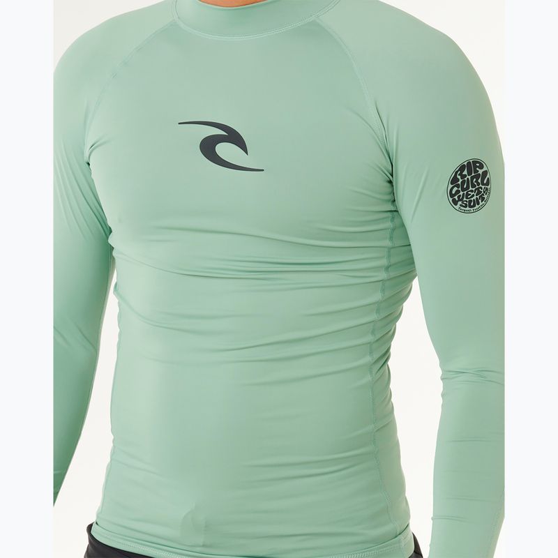 Longsleeve do pływania męski Rip Curl Waves Upf Perf aloe 6