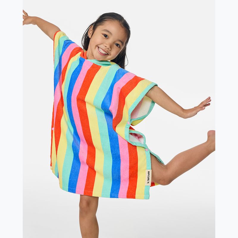 Ponczo damskie Rip Curl Mixed Snap Cotton Hooded multico 3