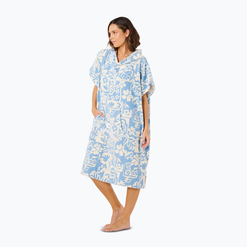 Ponczo damskie Rip Curl Mixed Hooded Towel blissful blue 3