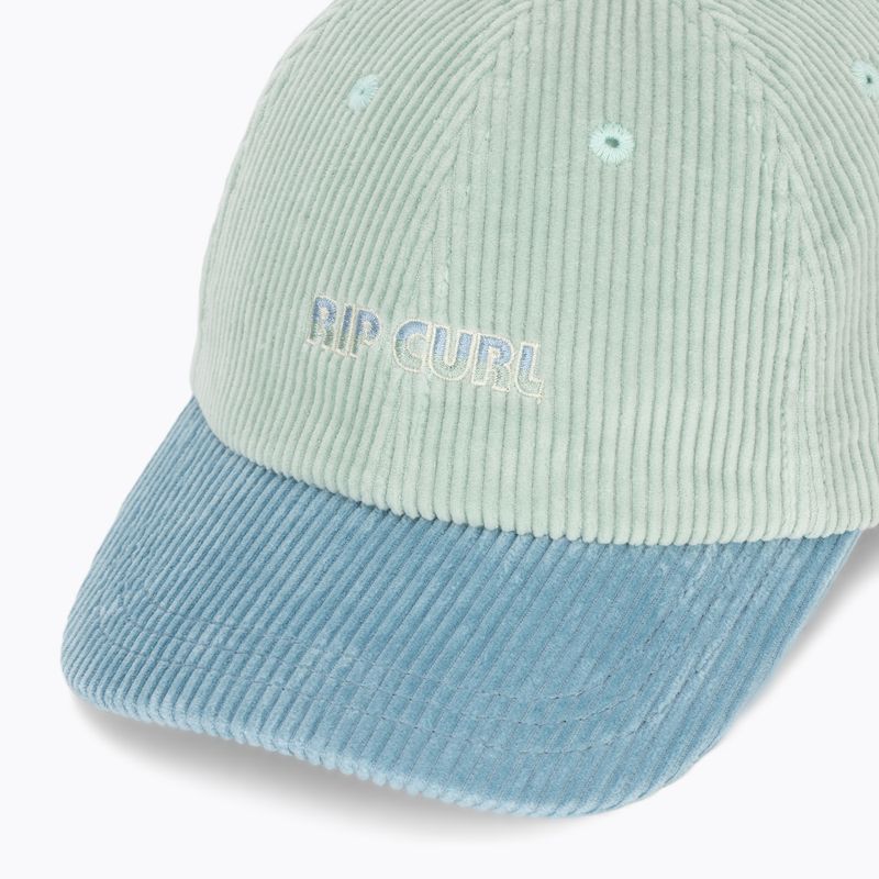 Czapka z daszkiem damska Rip Curl Icons Cord Cap vintage mint/blue 3