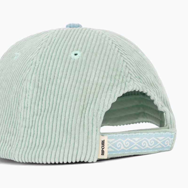 Czapka z daszkiem damska Rip Curl Icons Cord Cap vintage mint/blue 4