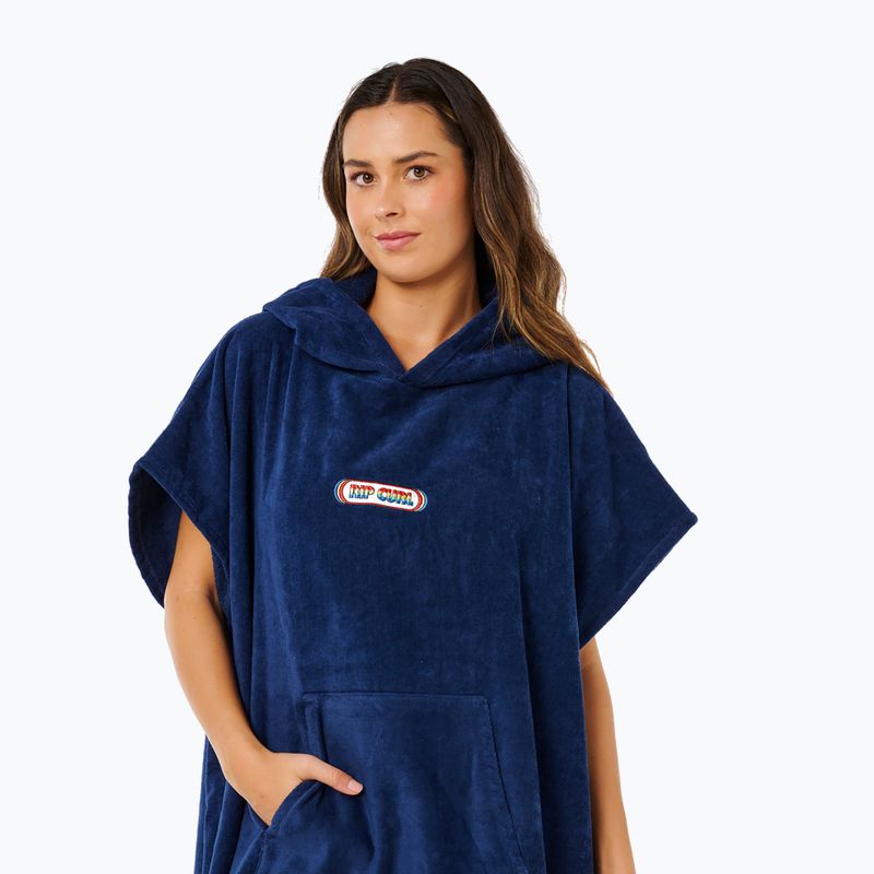 Ponczo damskie Rip Curl Icon Hooded Towel dark navy 5