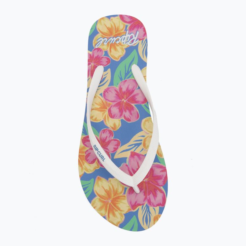 Japonki damskie Rip Curl Mixed Bloom Open Toe blue 5
