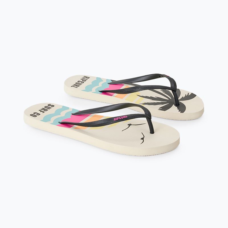 Japonki damskie Rip Curl Mixed Bloom Open Toe natural rip curl 2