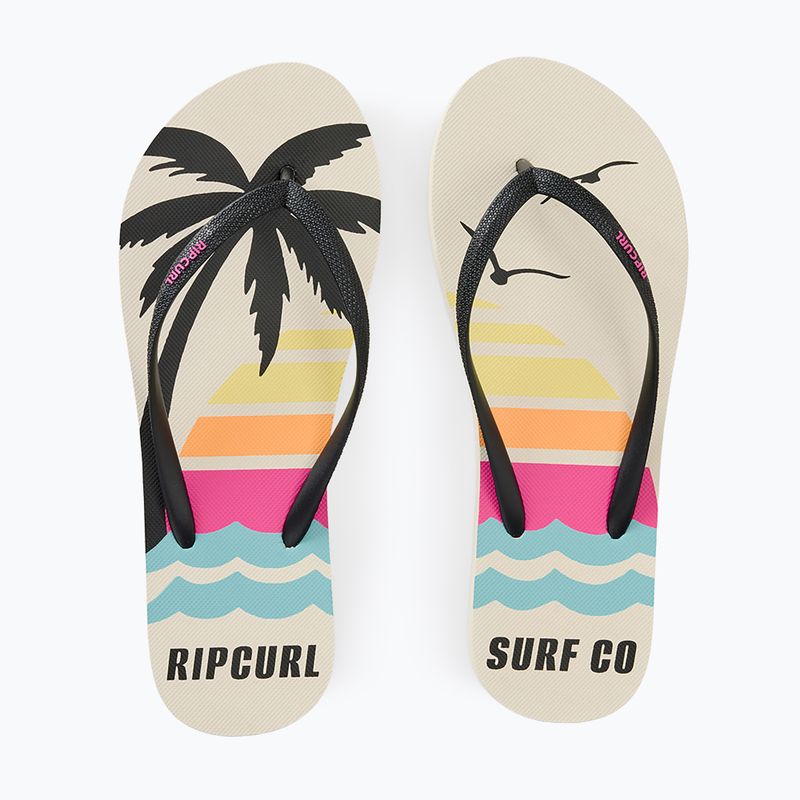 Japonki damskie Rip Curl Mixed Bloom Open Toe natural rip curl 5