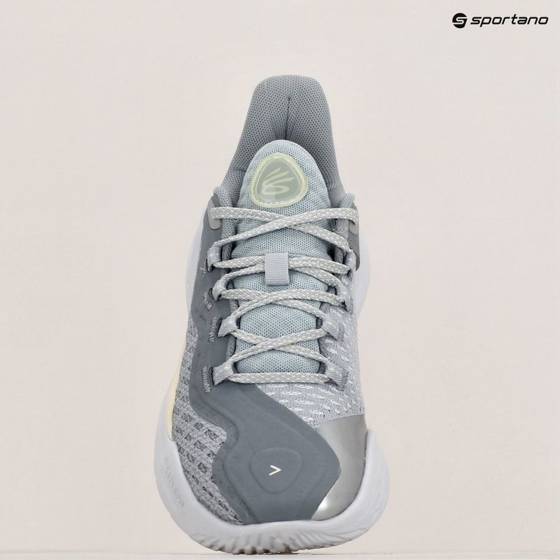 Buty do koszykówki Under Armour Curry 11 YW halo gray/steel/white clay 9