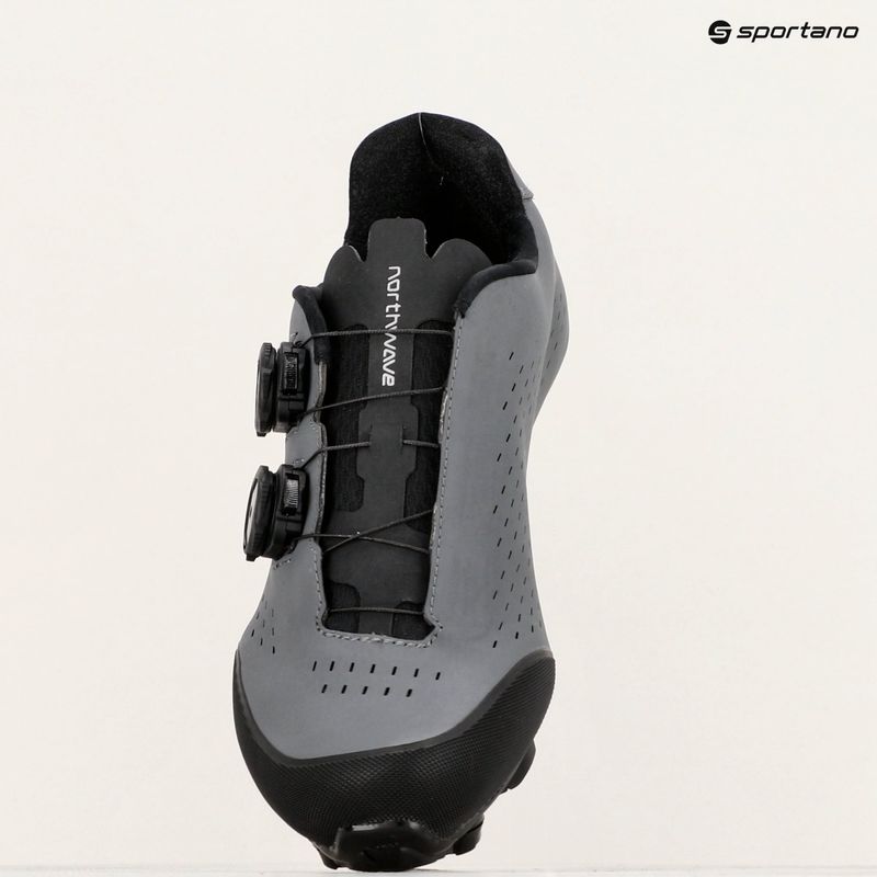 Buty rowerowe MTB męskie Northwave Rebel 3 dark/grey 15