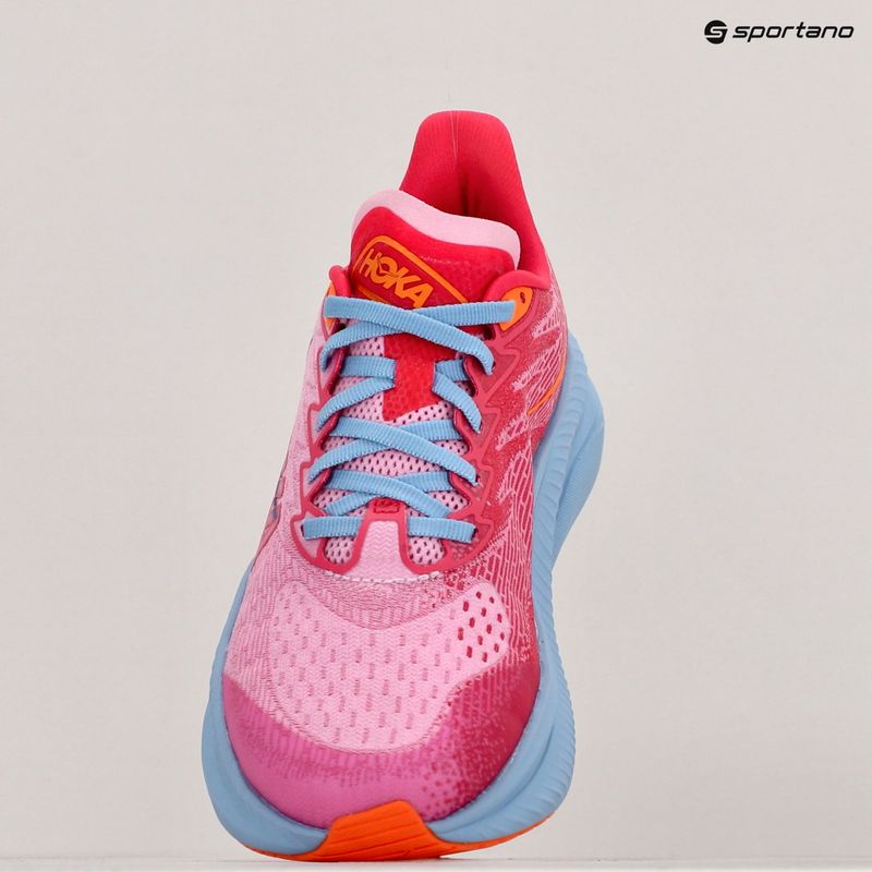 Buty do biegania dziecięce HOKA Mach 6 peony/cerise 9