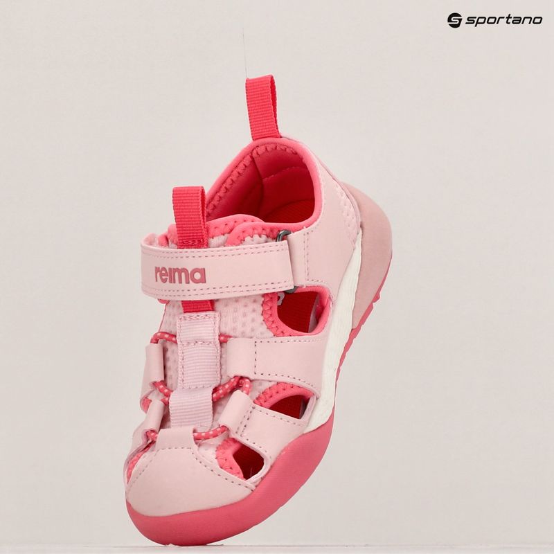 Sandały dziecięce Reima Lomalla pale rose 9