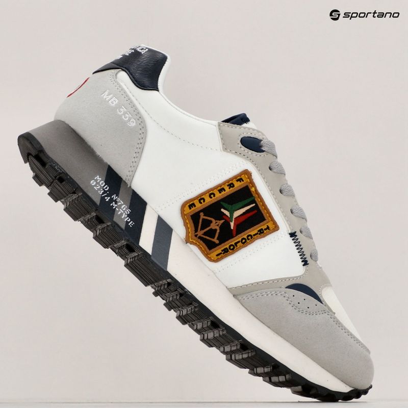 Buty męskie Aeronautica Militare Frecce Tricolori off white 9