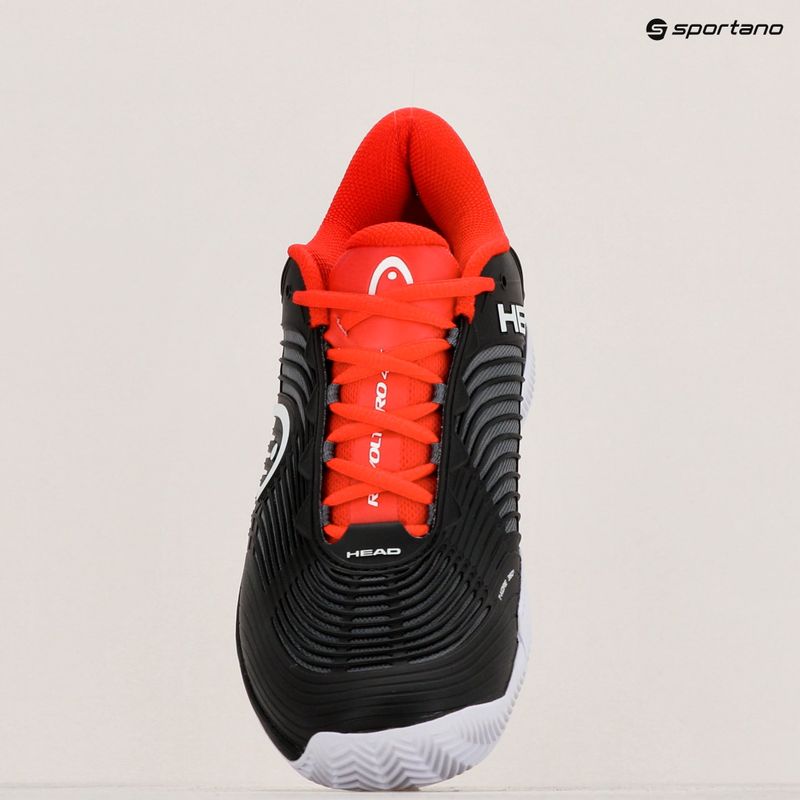 Buty do tenisa męskie HEAD Revolt Pro 4.5 Clay black/red 11