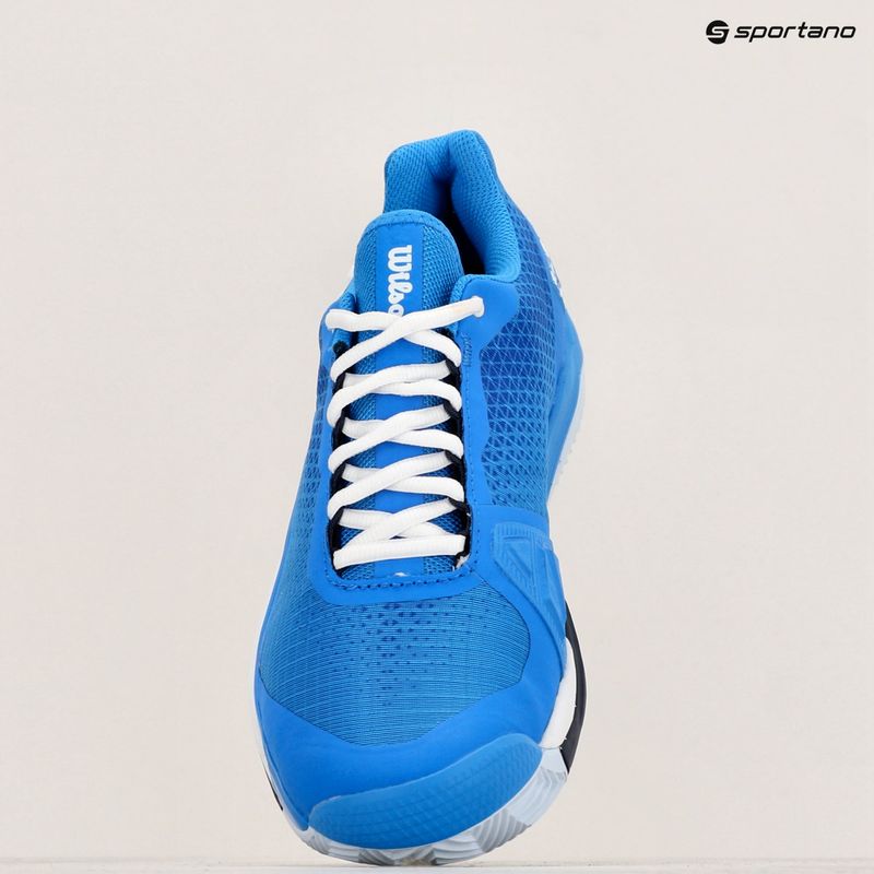 Buty do tenisa męskie Wilson Rush Pro 4.0 Clay french blue/white/navy blazer 9